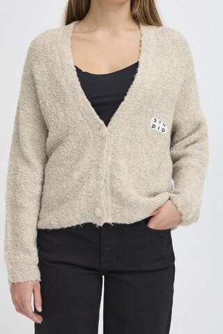 ICHI Strickjacke in Beige