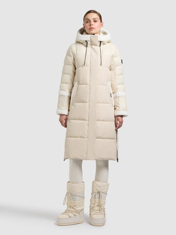 khujo Zimný kabát 'Desna2' - Béžová