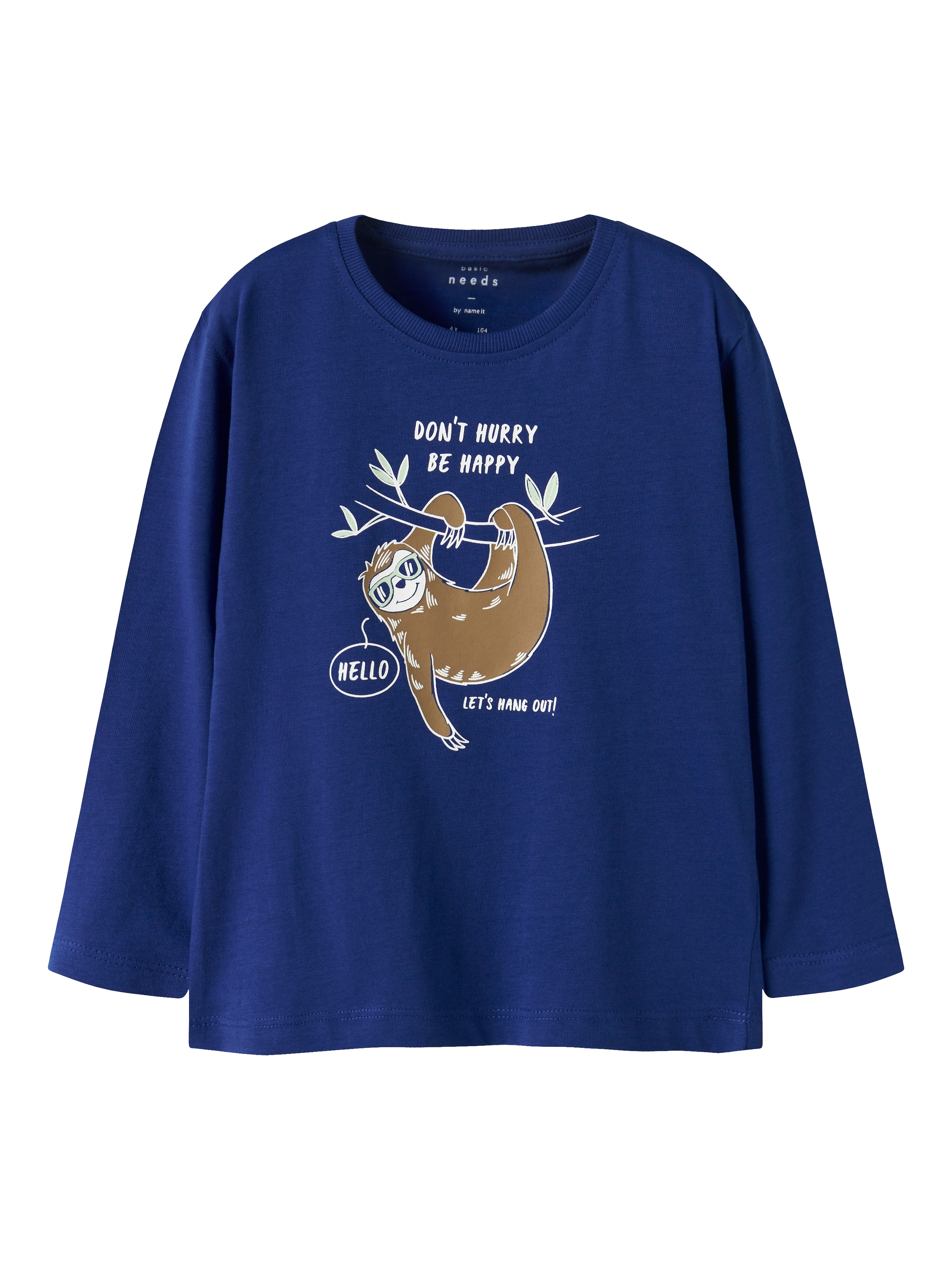 NAME IT Shirt 'NMMVAGNO' in Blue: front