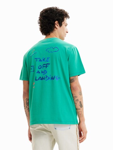 T-Shirt 'Francis' Desigual en vert