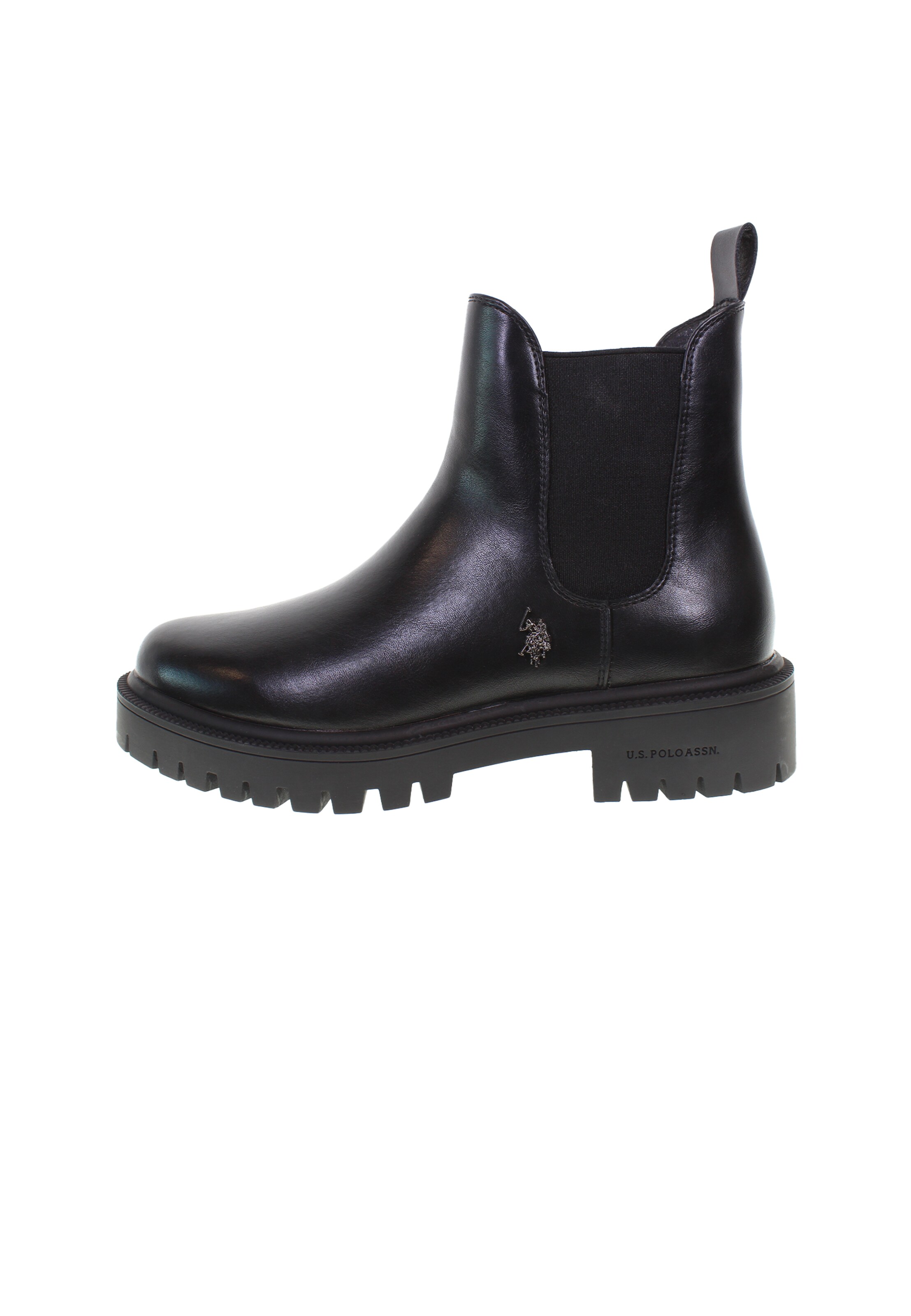 U.S. POLO ASSN. Chelsea boots in Black: front