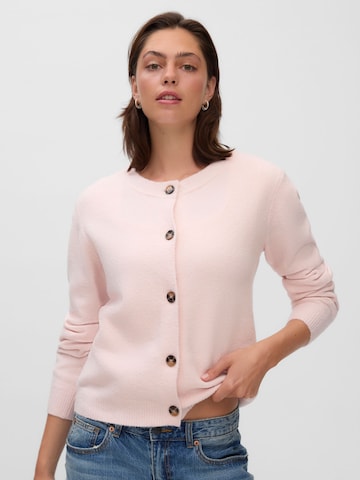 VERO MODA Cardigan 'VANIA' i pink: forside