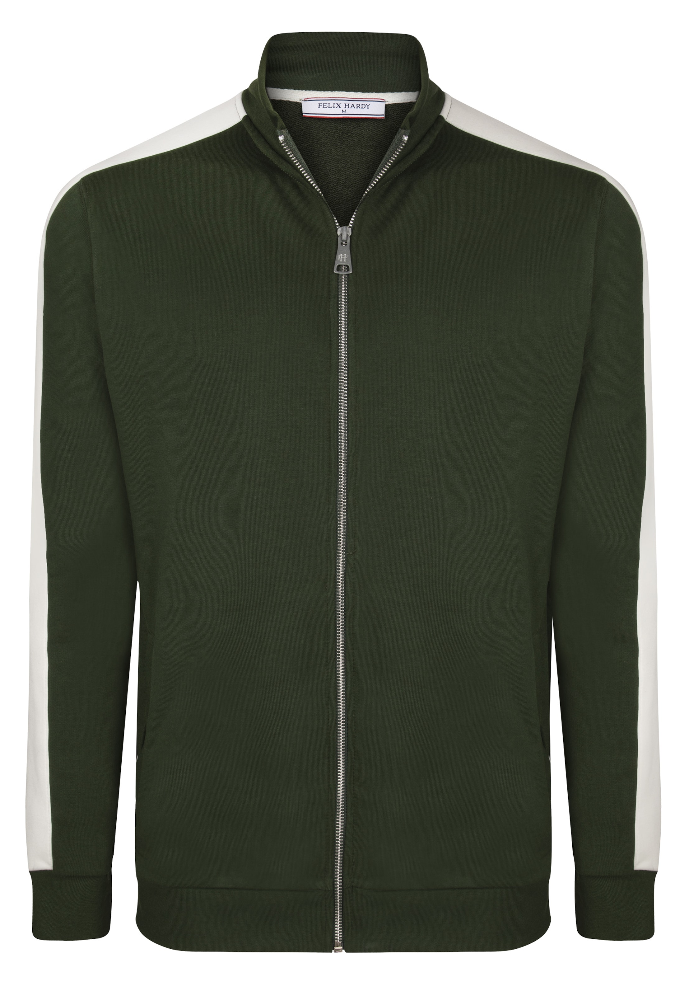 Veste de survêtement Felix Hardy en vert : devant
