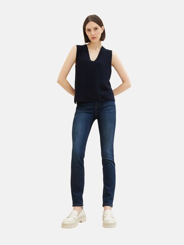 Coupe slim Jean 'Alexa' TOM TAILOR en bleu