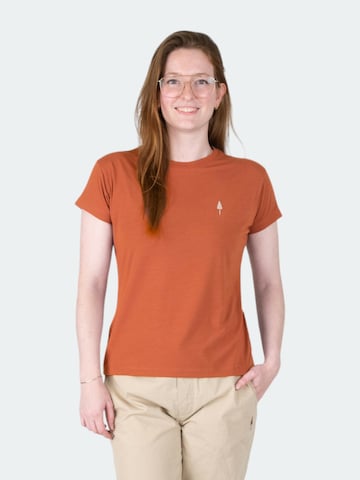 NIKIN T-Shirt 'Tree' in Orange: Vorderseite