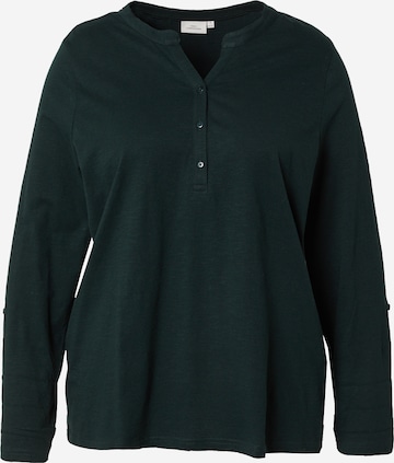ONLY Carmakoma Bluse 'CARSCARLETTA' in Grün: Vorderseite