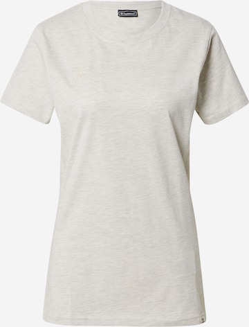 Hummel Performance Shirt 'Move' in Beige: front