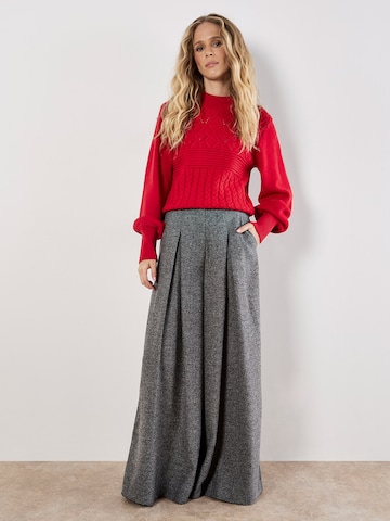 Pull-over ' ' Apricot en rouge