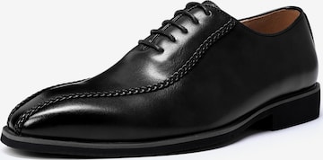 ALLTHEMEN Lace-Up Shoes 'Morgenlicht' in Black: front