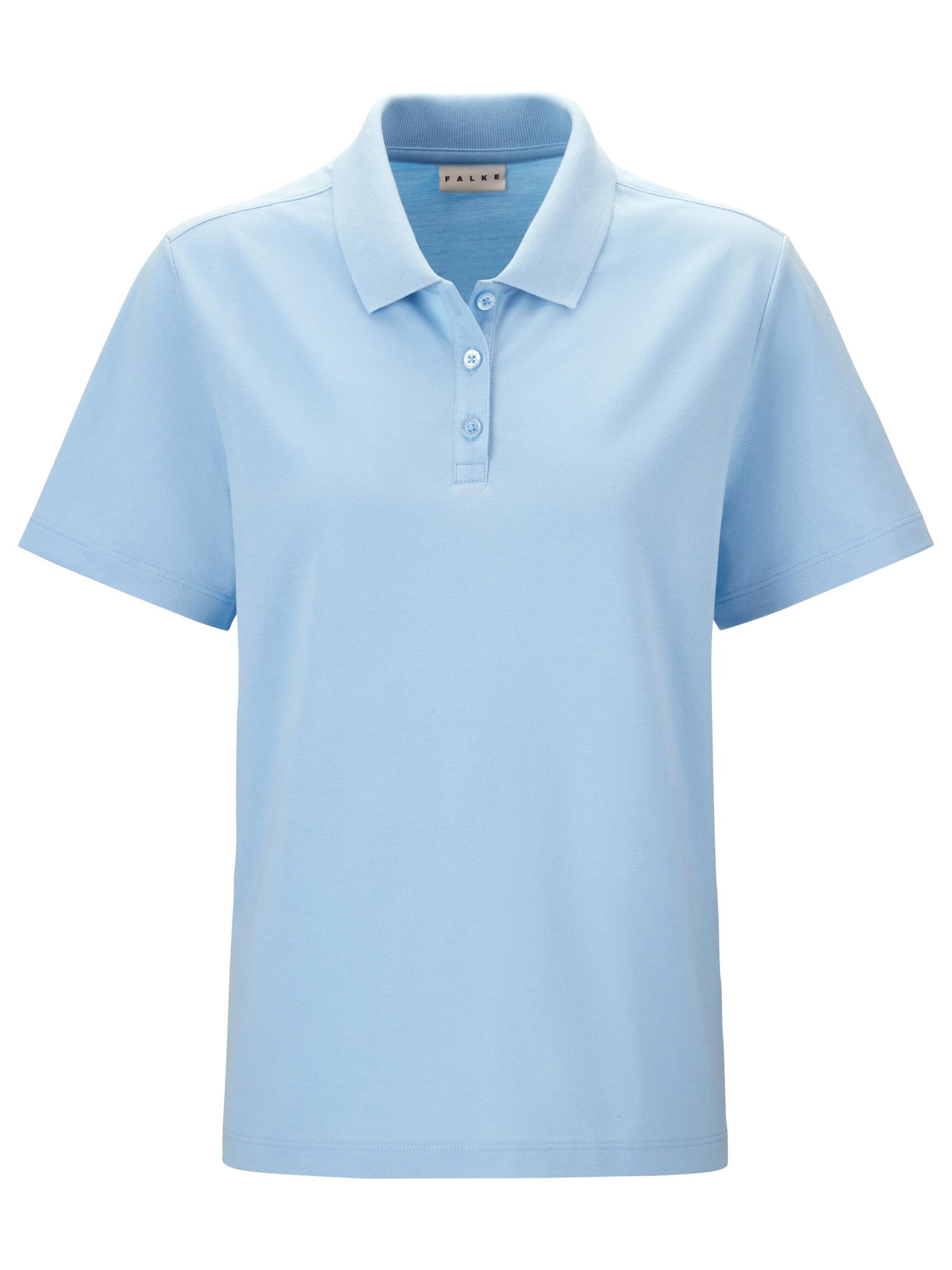 FALKE Shirt 'Essential Boxy'‌‌‌‌‌‌‌‌ in Blau: Vorderseite
