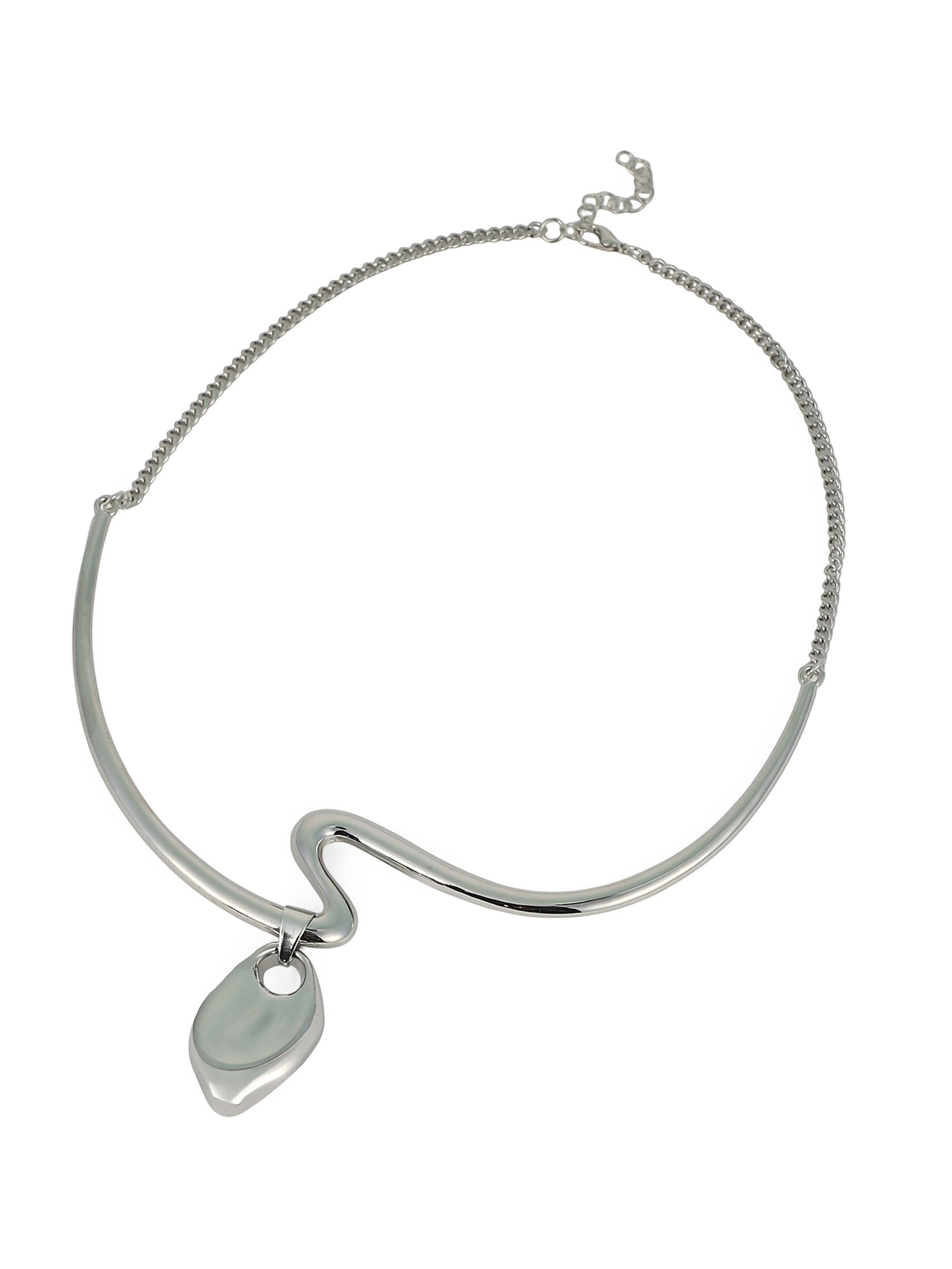 SOHI Řetízek 'Soundarya' – stříbrná: přední strana