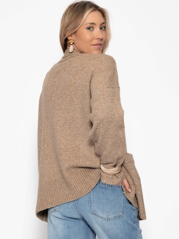 SASSYCLASSY Oversizestrickjacke‌‌‌‌‌‌‌‌ in Grau