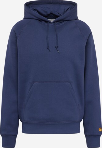 Carhartt WIP - Sudadera 'Chase' en azul: frente