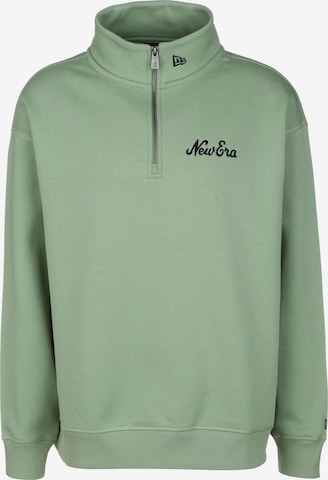 NEW ERA Sweatshirt in Groen: voorkant