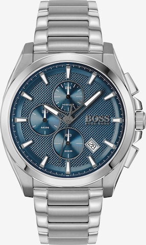 BOSS Black - Reloj analógico en plata: frente