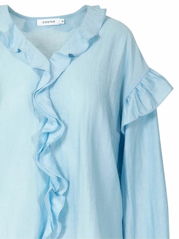 Coster Copenhagen Koszulka ' Longsleeved ' w kolorze niebieski