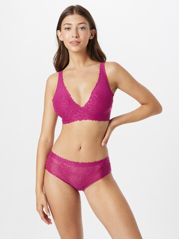 SLOGGI Korzetová Podprsenka 'Zero Feel Lace 2.0' – pink