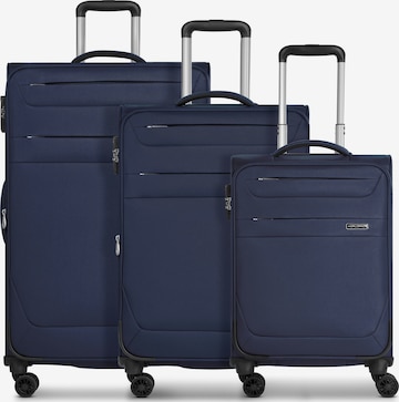 Ensemble de bagages 'Chicago ' Worldpack en bleu : devant