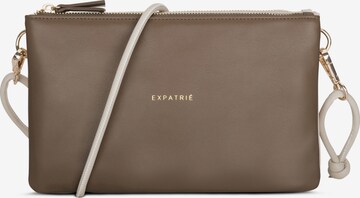 Expatrié - Bolso de hombro 'Emilie' en marrón: frente