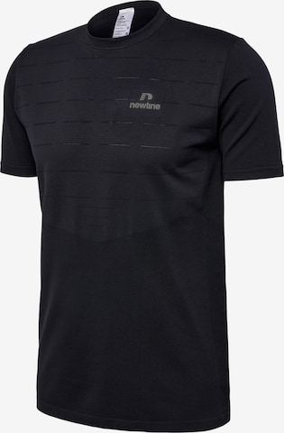 T-Shirt fonctionnel Newline en noir : devant