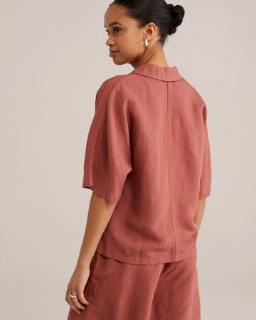 WE Fashion Blouse in Rood