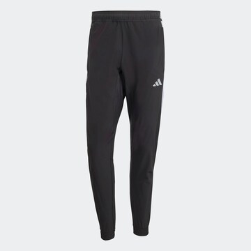 ADIDAS PERFORMANCE Tapered Sporthose in Schwarz