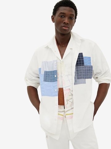 Coupe regular Chemise Desigual en blanc