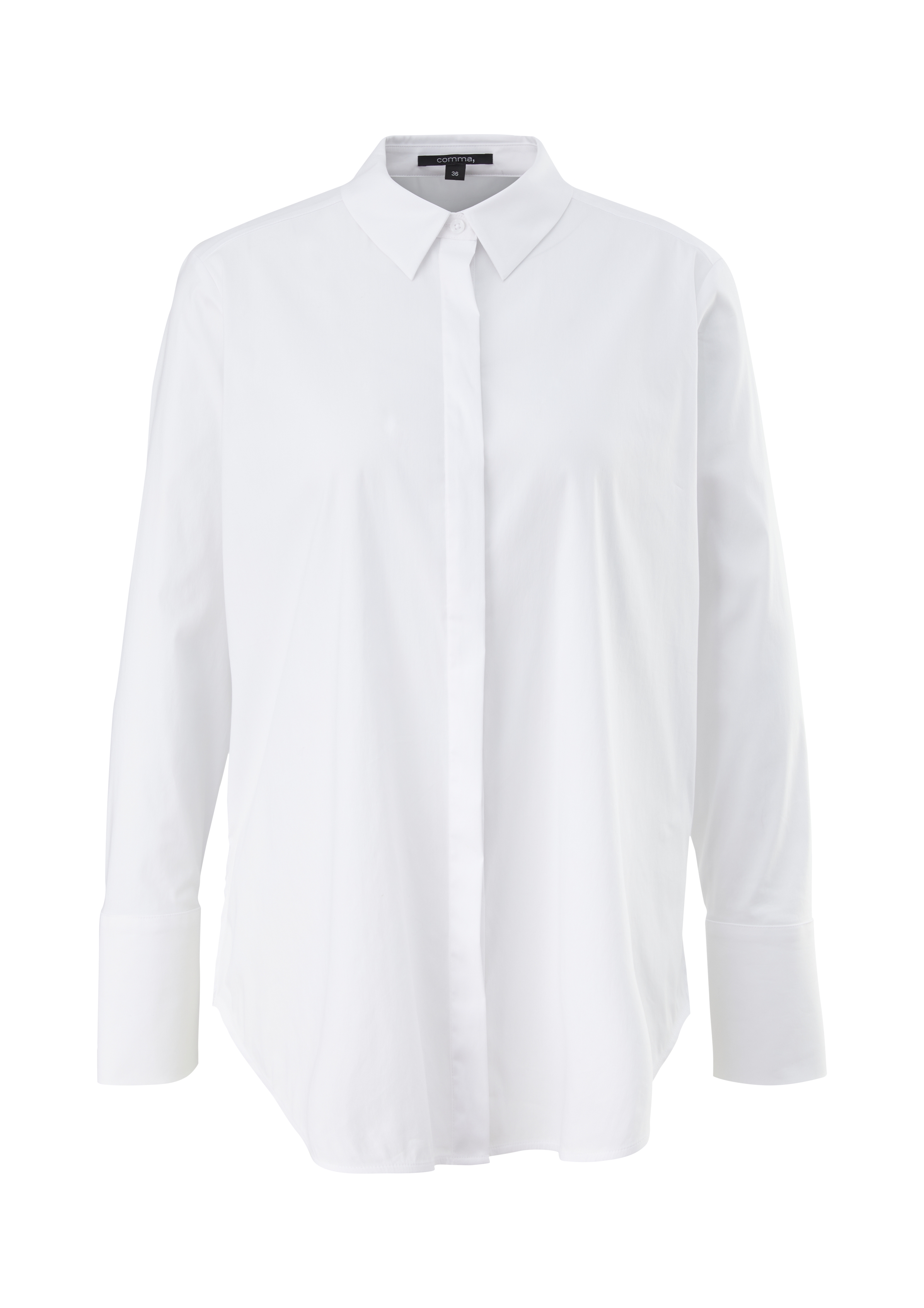 Taglie comode Abbigliamento COMMA Camicia da donna in Bianco 