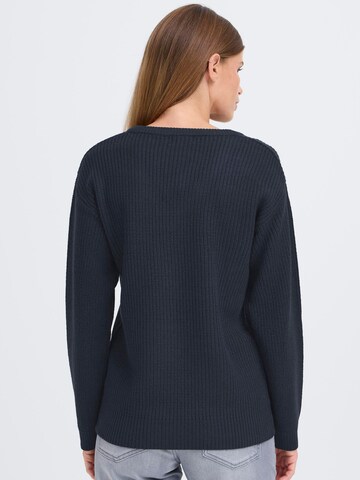 Pull-over ' OXISANDIE LS ' Oxmo en bleu