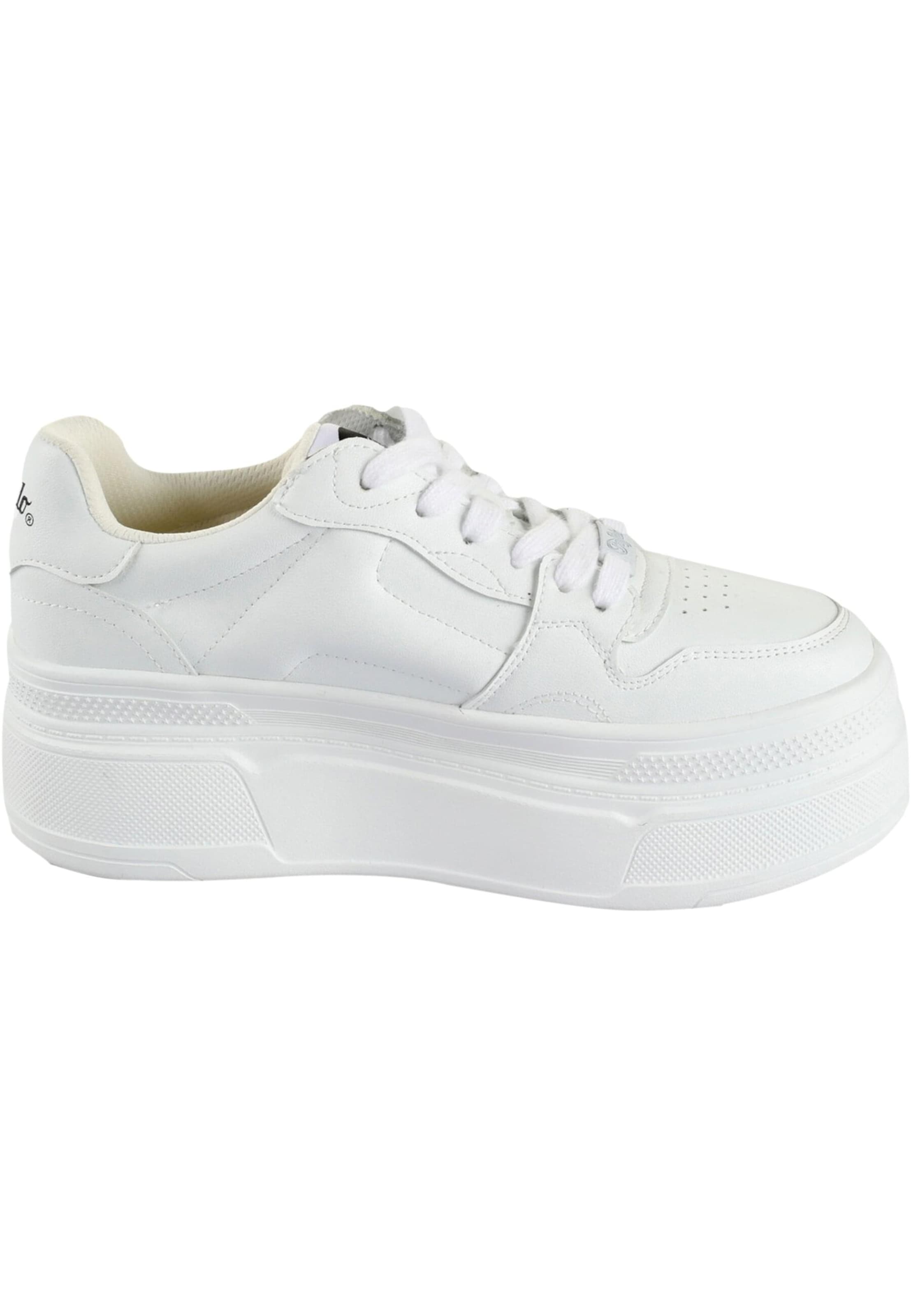 Baskets basses 'Besu' BUFFALO en blanc