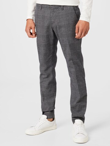 Marc O'Polo Regular Панталон Chino в сиво: отпред