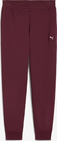 Effilé Pantalon PUMA en rouge : devant
