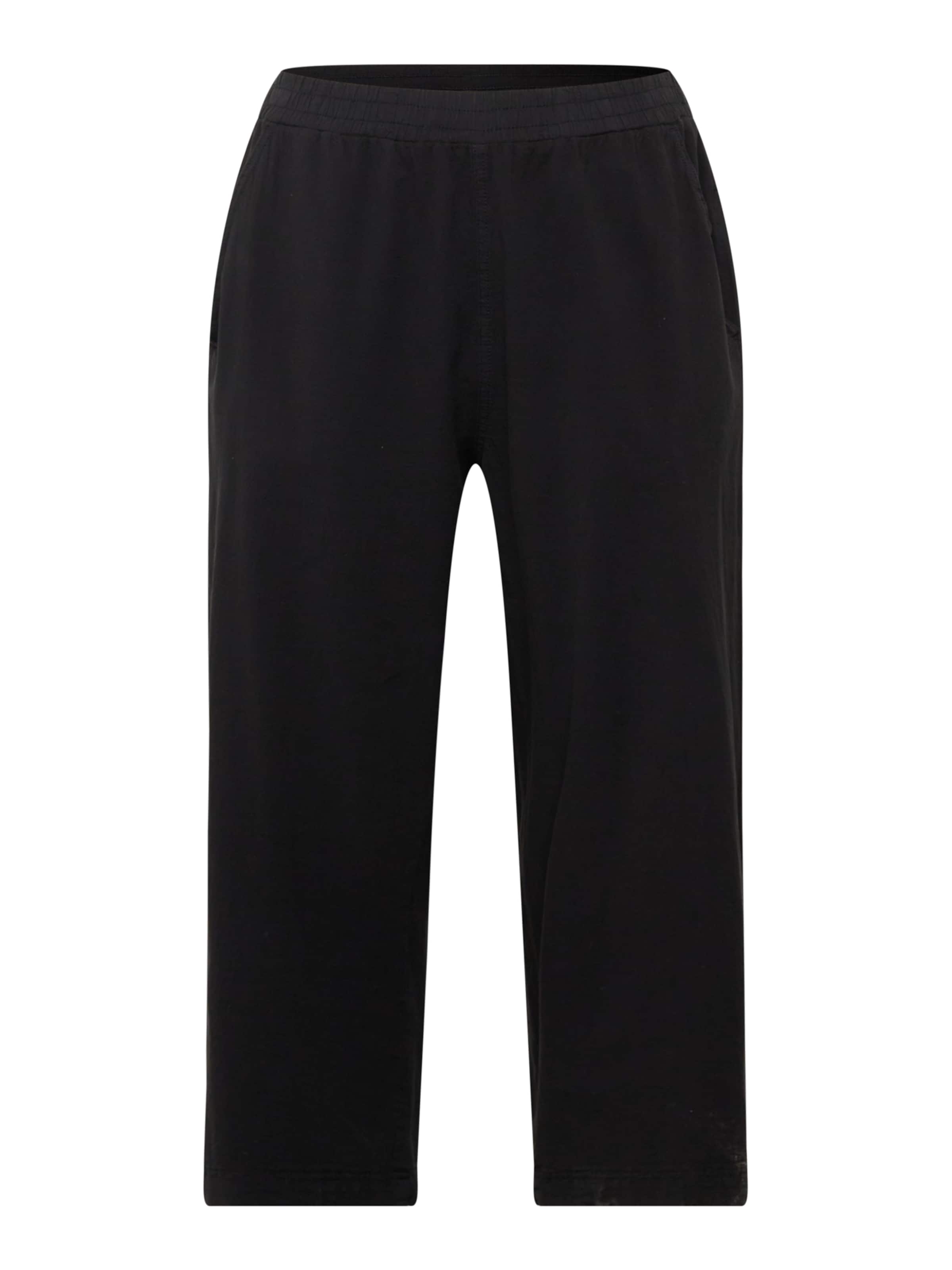 KAFFE CURVE Loose fit Pants 'Nana' in Black: front