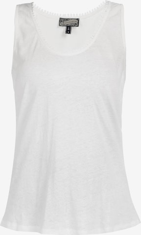 DreiMaster Vintage Top in White: front