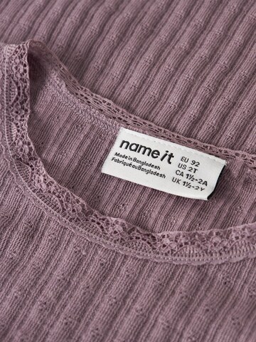 Chemisier NAME IT en violet