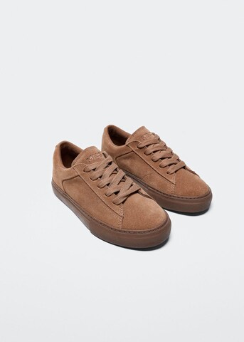 MANGO KIDS Sneakers 'Raul' in Brown