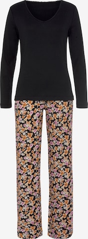 VIVANCE Pajama 'Dreams' in Black: front