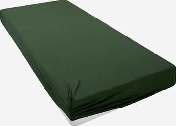 MY HOME Bed Sheet in Green: front