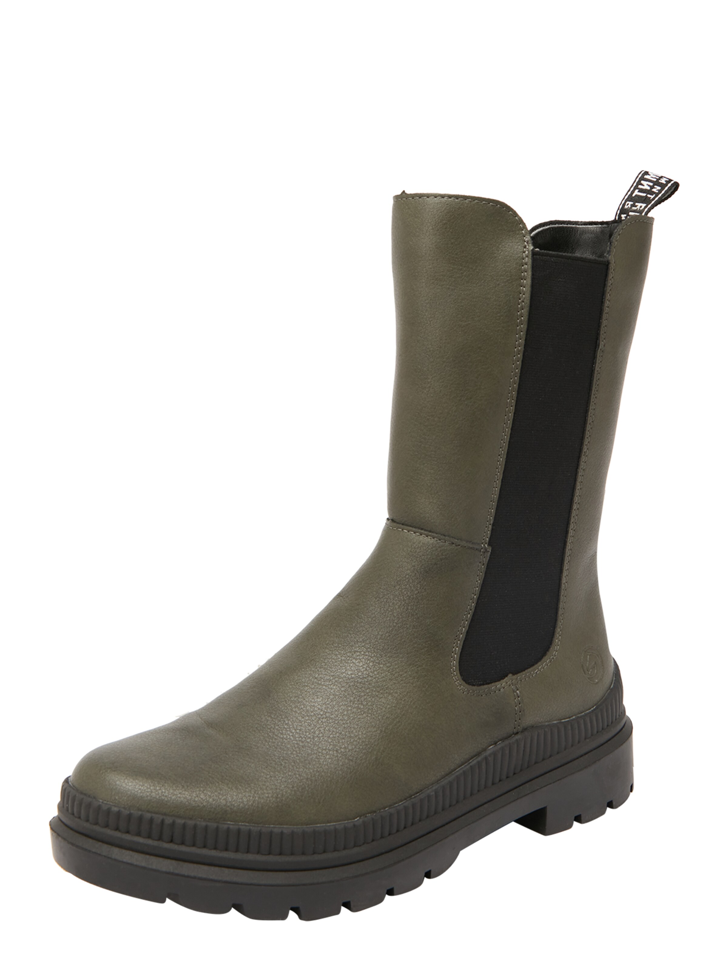 REMONTE Chelsea boots in Groen: voorkant