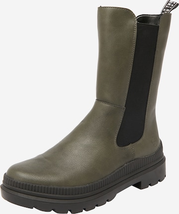 REMONTE Chelsea Boots in Green: front