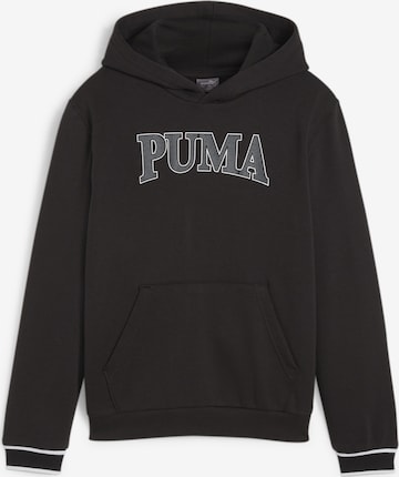 PUMA Sweatshirt 'Squad' in Zwart: voorkant