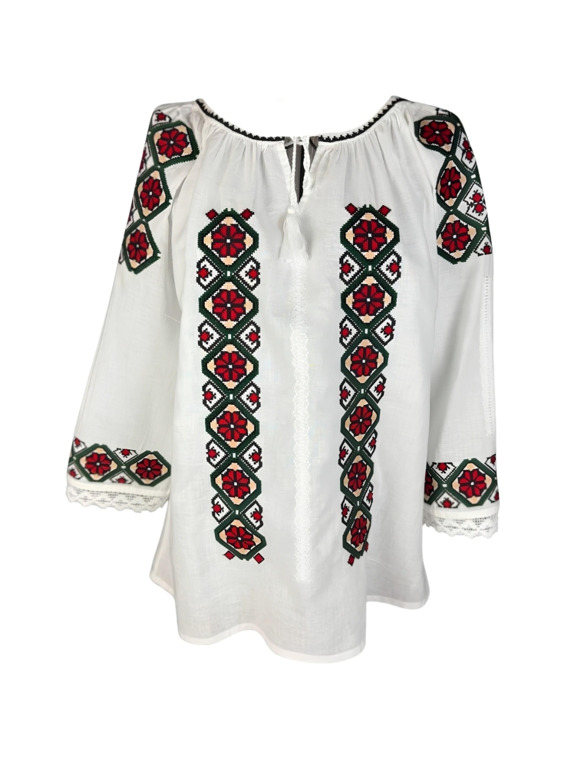 Camicia per costume tradizionale 'Damenbluse 2IU26 weiß/cremefarben , marimea M' di Rody’s forever in bianco: frontale