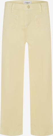 Regular Pantalon à pince ' Tess ' Cambio en jaune : devant