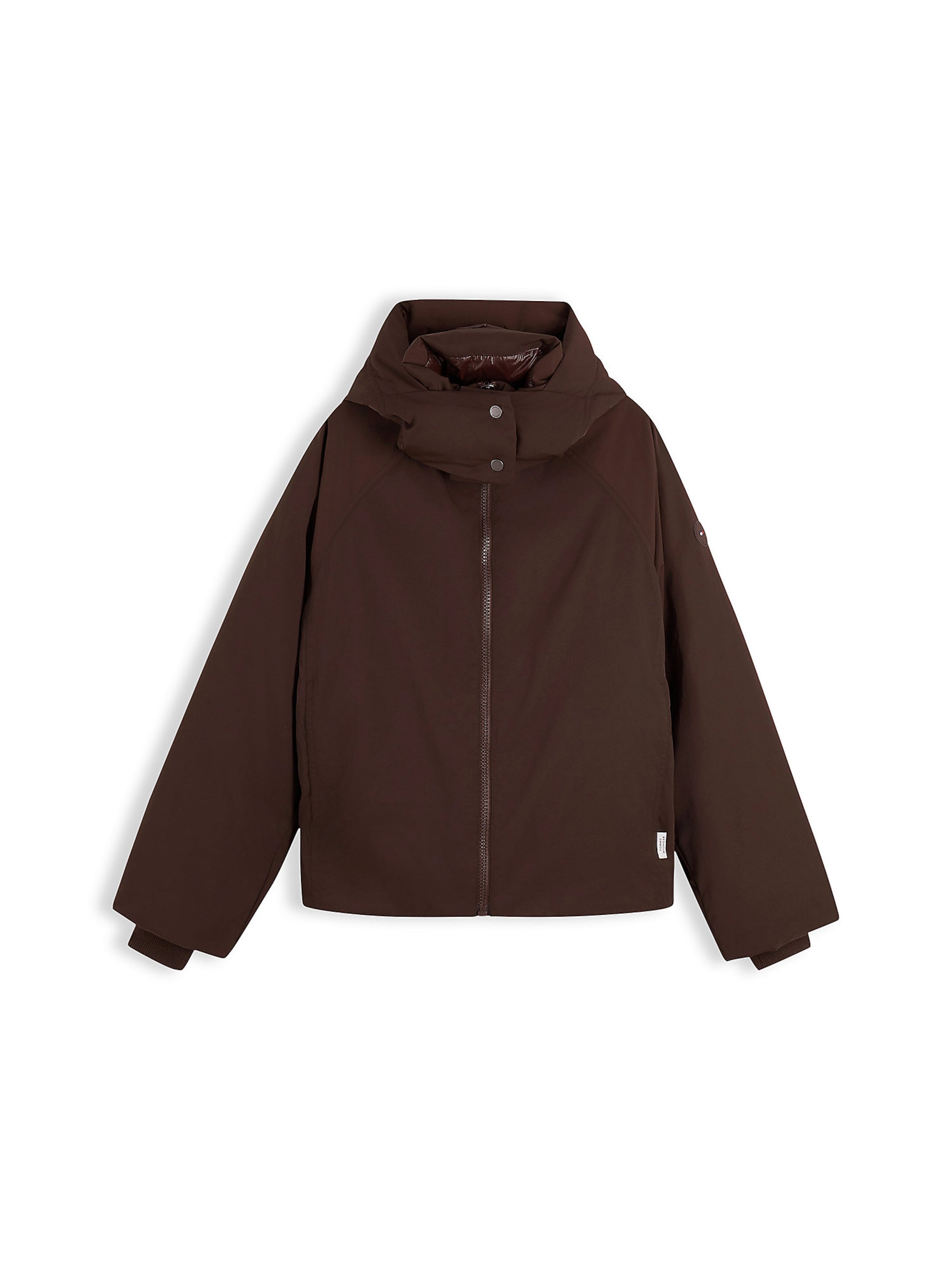 TOMMY HILFIGER Winterjas in Bruin: voorkant