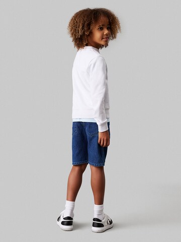 Calvin Klein Jeans Sweatshirt in White