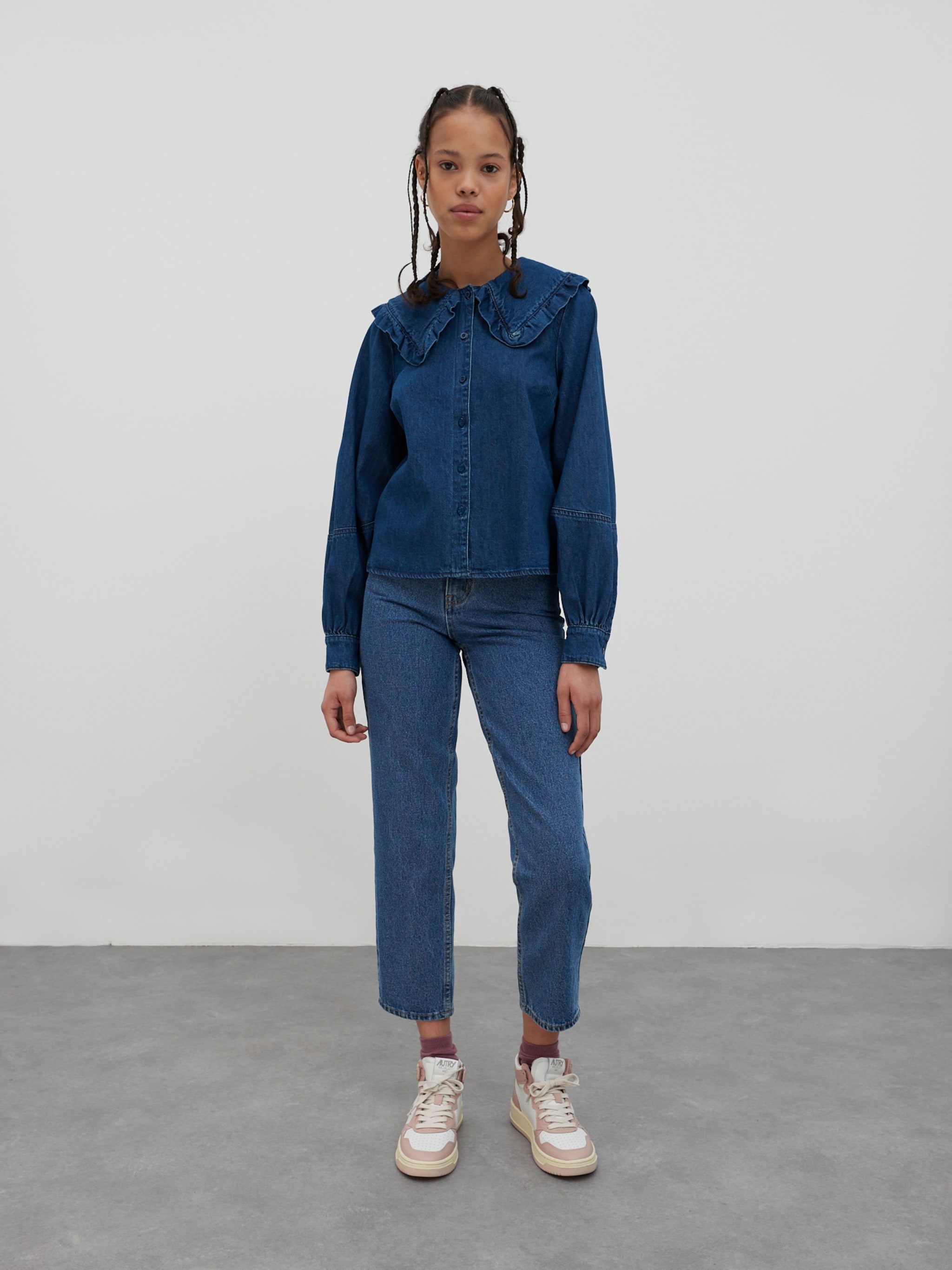 EDITED Producten Blouse 'Paz' Donkerblauw