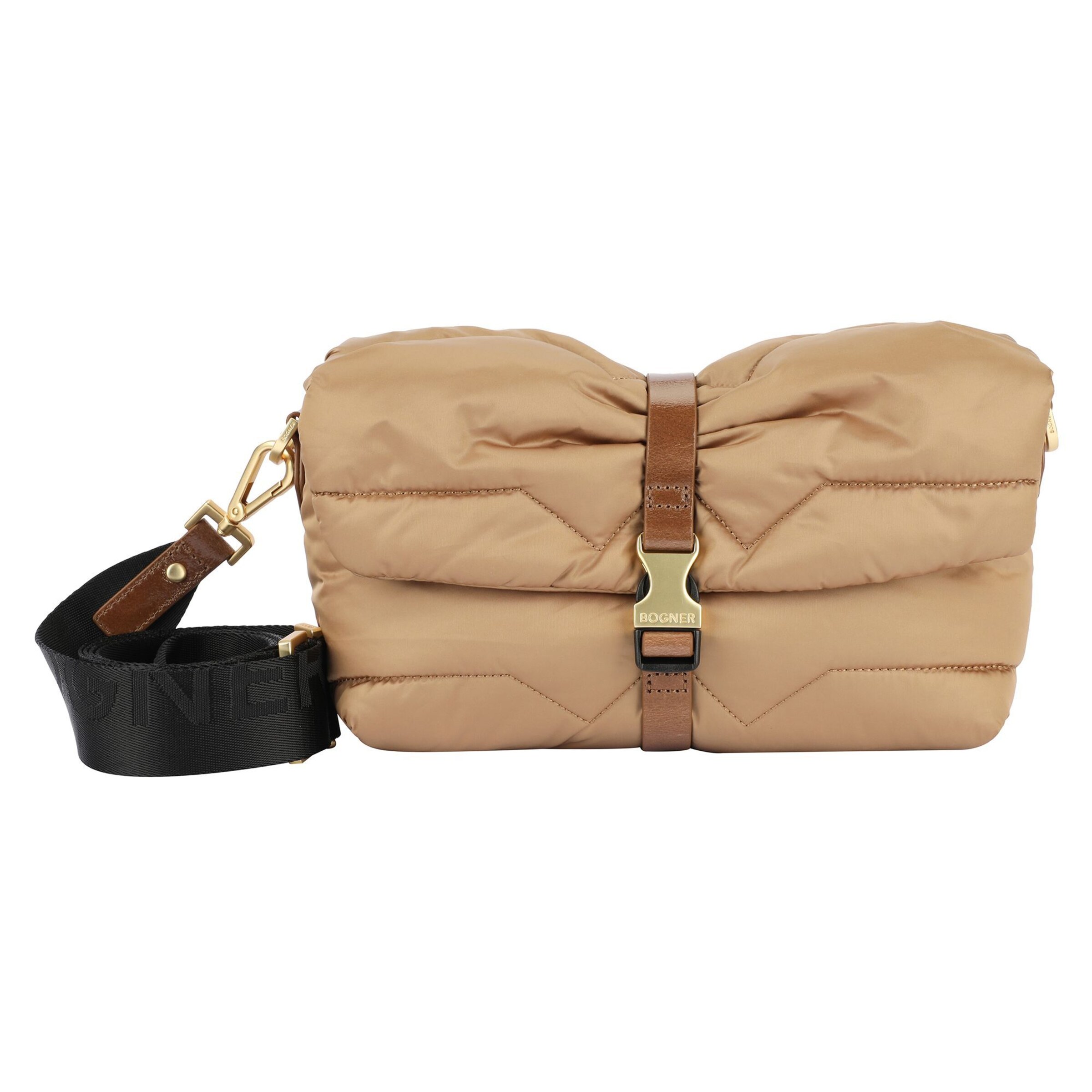 BOGNER Umhängetasche 'Morzine Sole' in Braun: Vorderseite