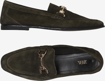 ZARA Ballerina 40 in Grün: Vorderseite