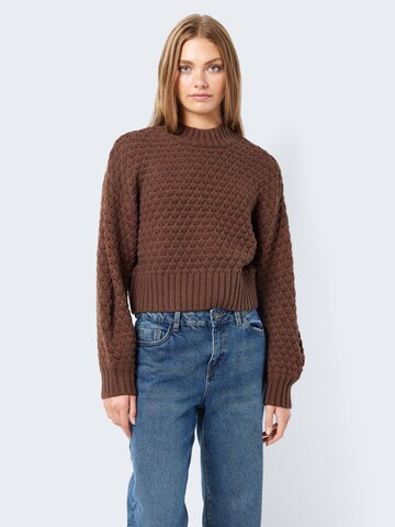 Pullover di Noisy may in marrone