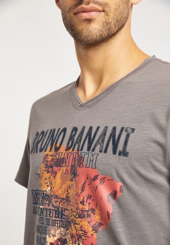 BRUNO BANANI Shirt 'Davis' in Grijs